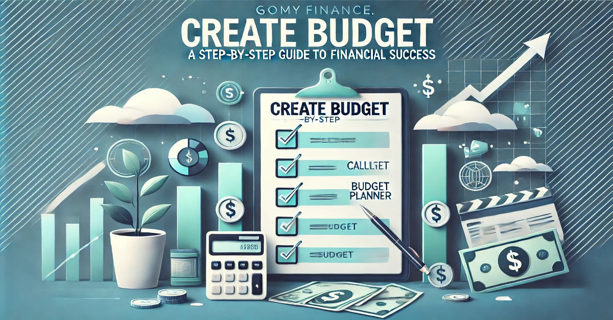 GomyFinance.com Create Budget